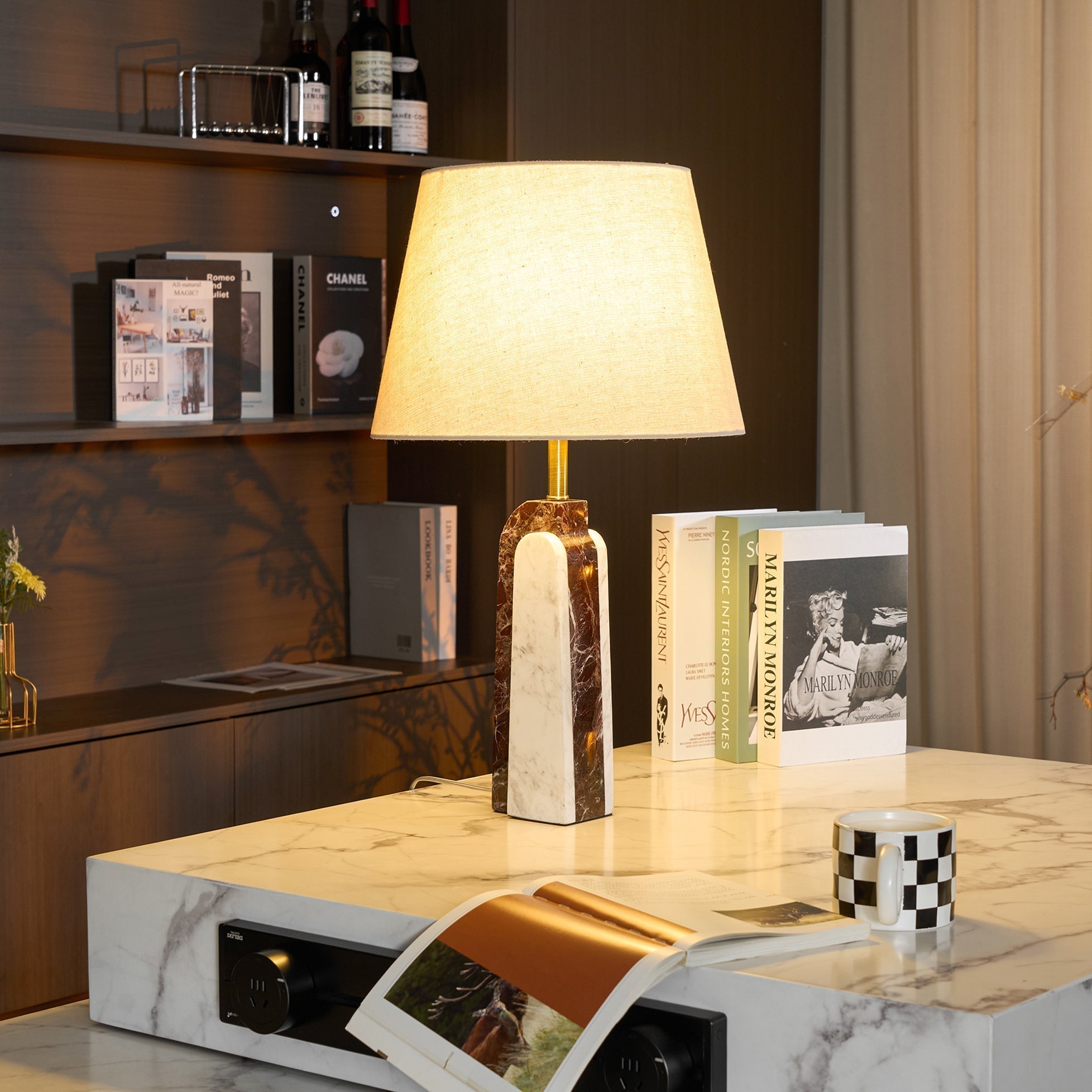 Jovix Modern Marble Table Lamp