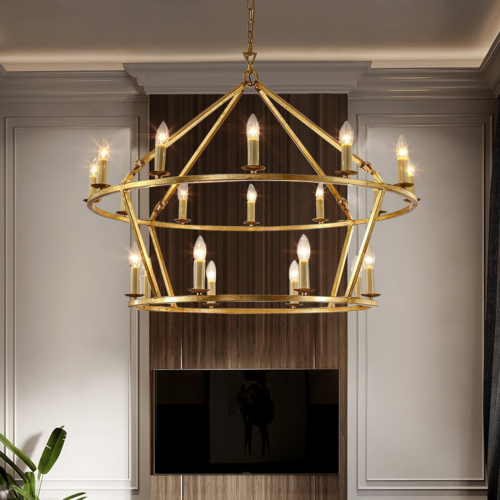 Ivzorarae Sculptural Chandelier