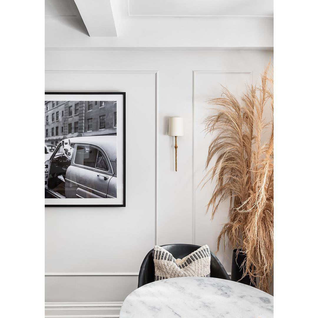 Yield Vintage Unique Brass Fabric Wall Lamp - Neutral Decor