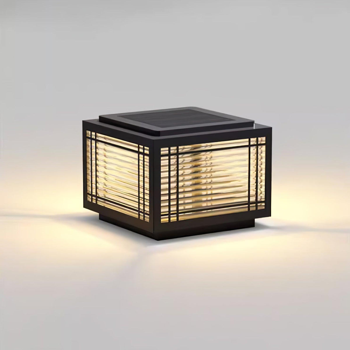 Glorin Steel Japanese-inspired Table Lamp