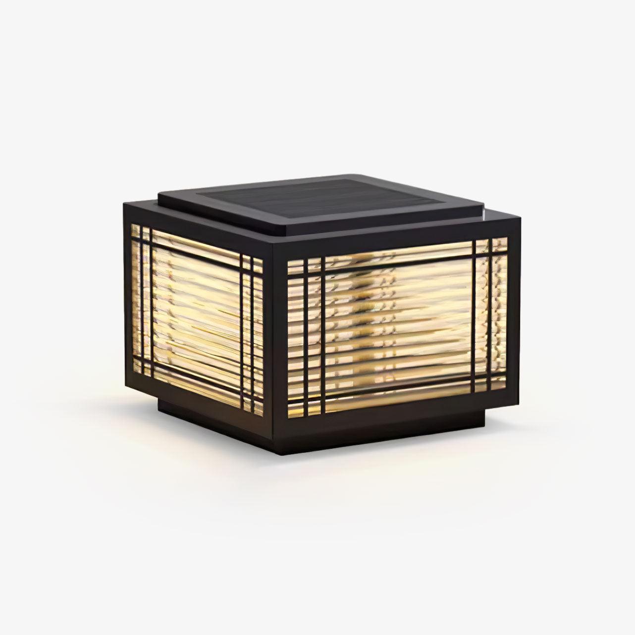 Glorin Steel Japanese-inspired Table Lamp