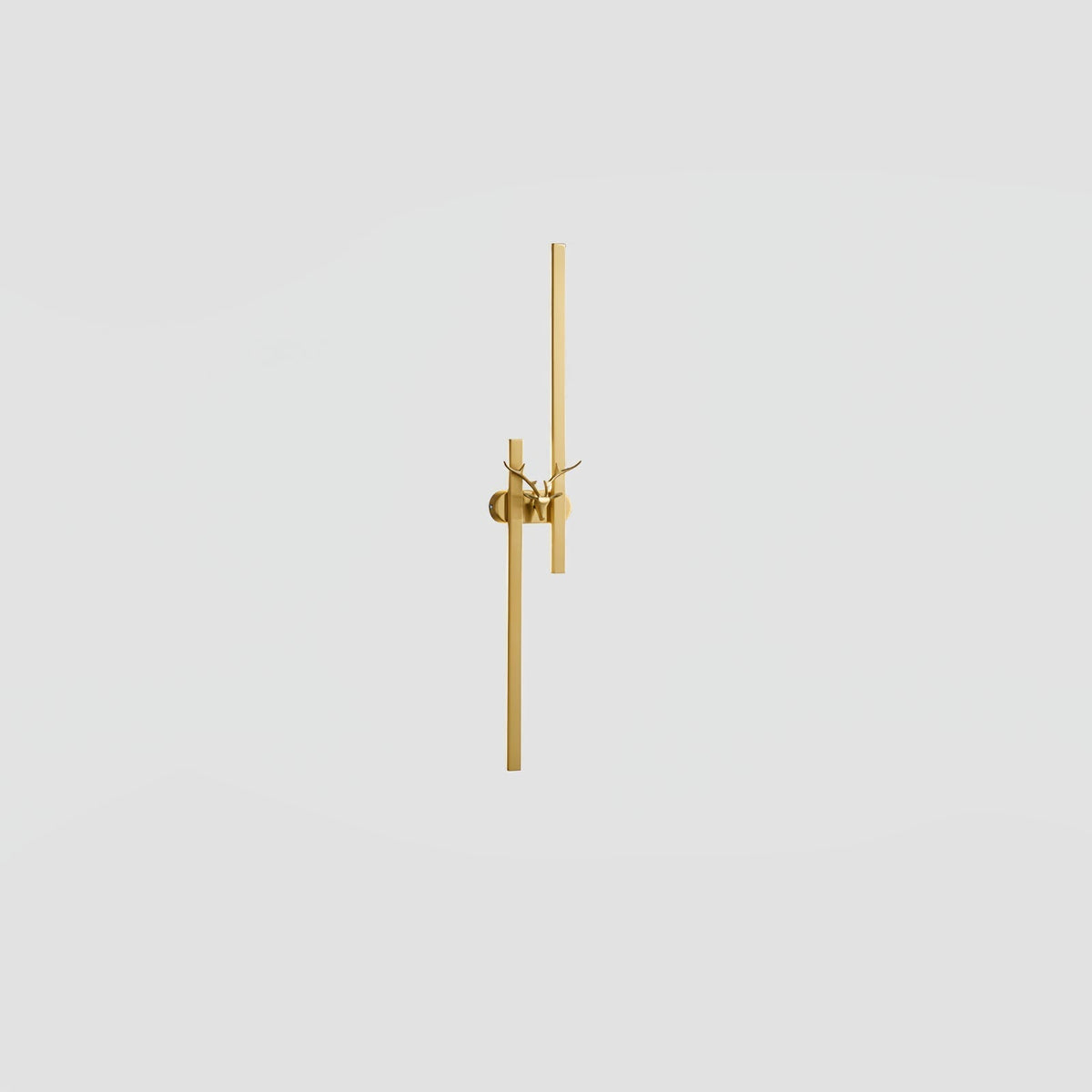 Vavinisra Classic Deer Brass Wall Lamp