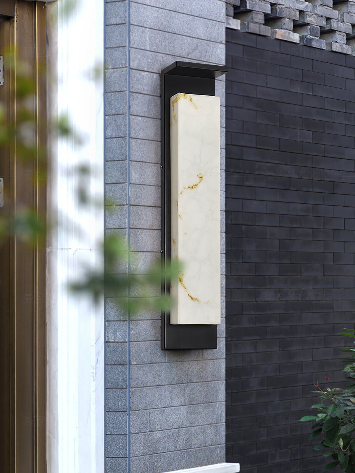 Ushaor Modern Minimalist Outdoor Wall Light