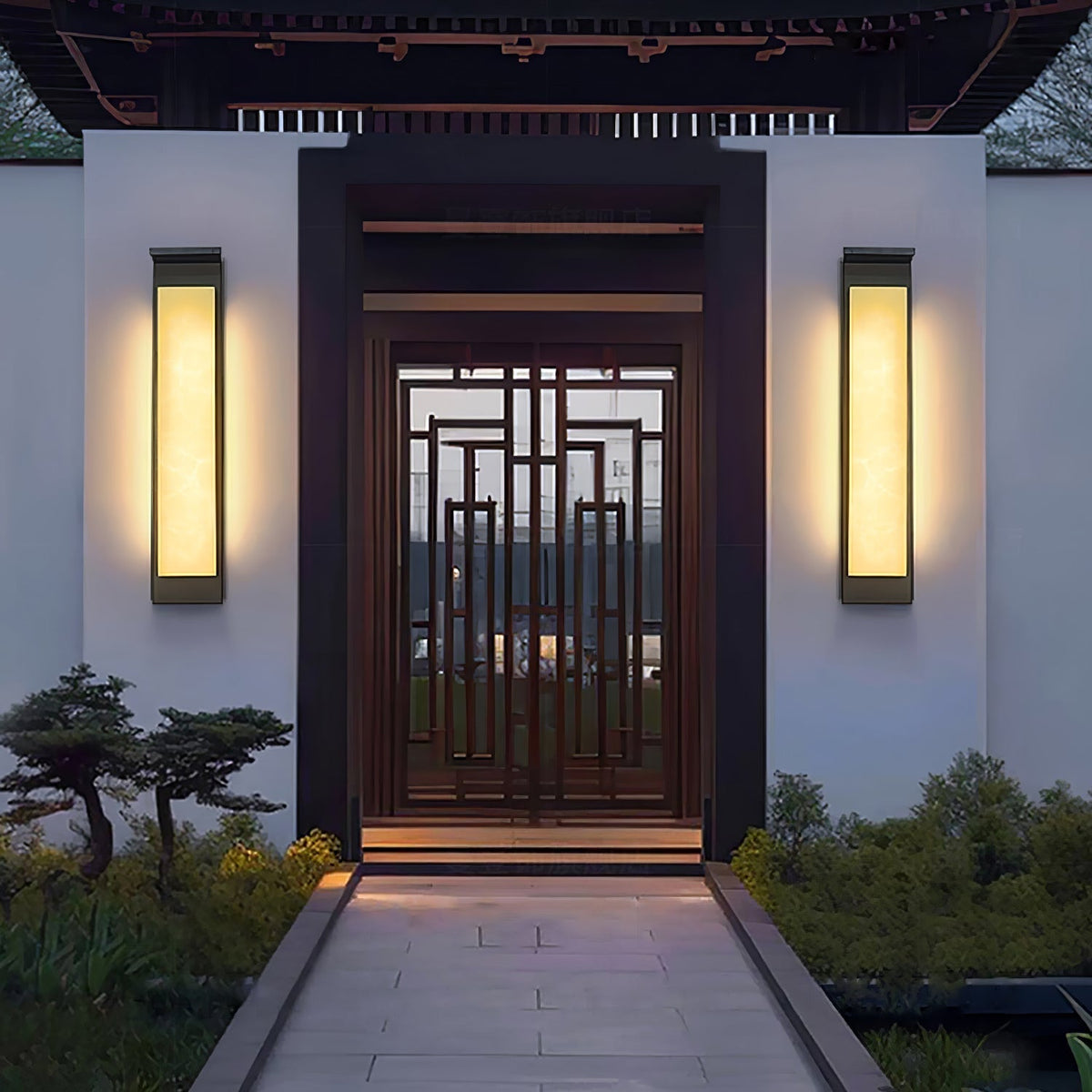 Ushaor Modern Minimalist Outdoor Wall Light