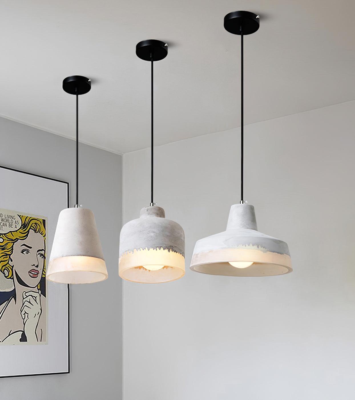 Dralen Resin Scandinavian Pendant Light