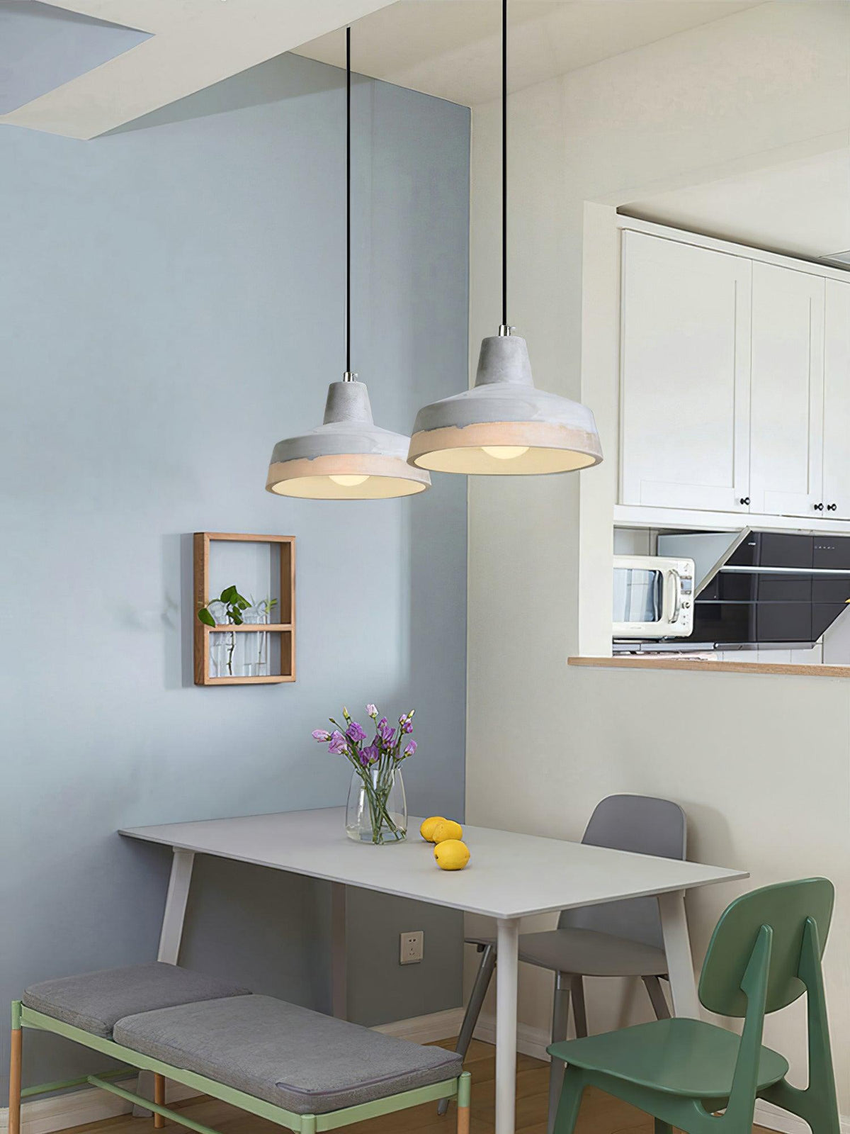 Dralen Resin Scandinavian Pendant Light