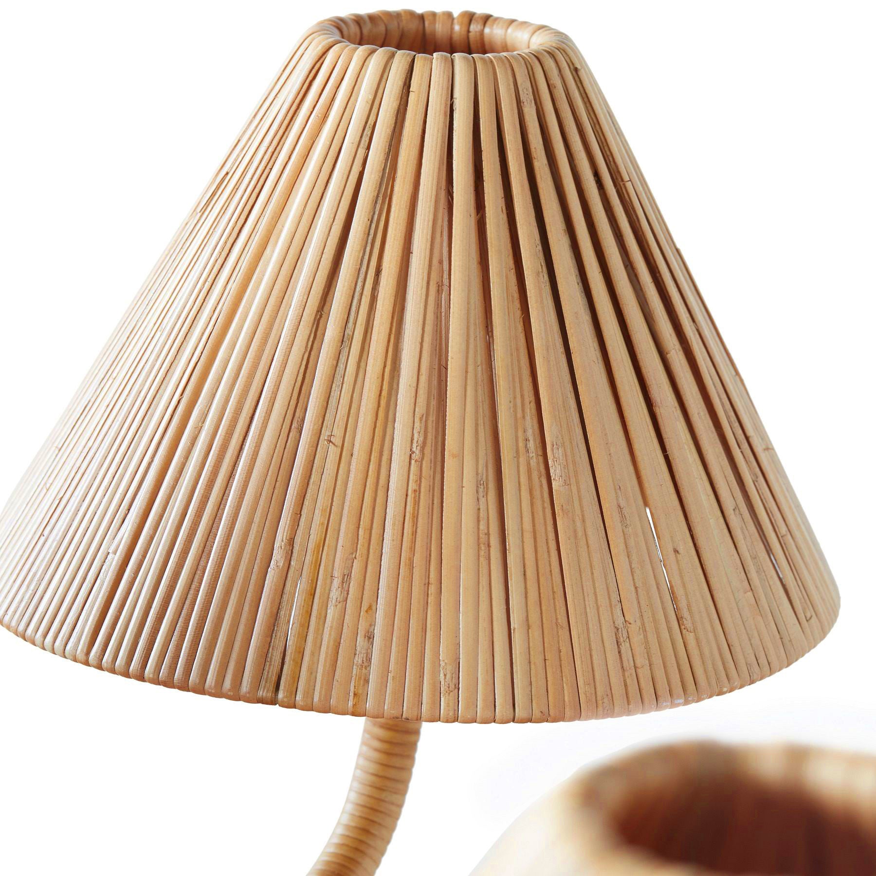 Delphine Elegance Natural Woven Rattan Chandelier - Neutral Decor