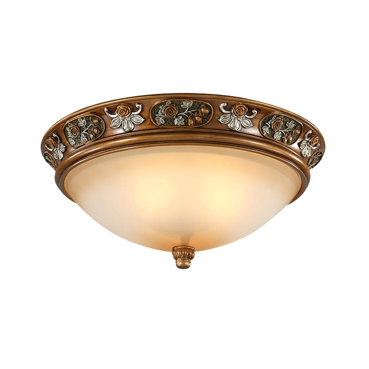 Cilene Vintage Luxury Recessed Resin Ceiling Light
