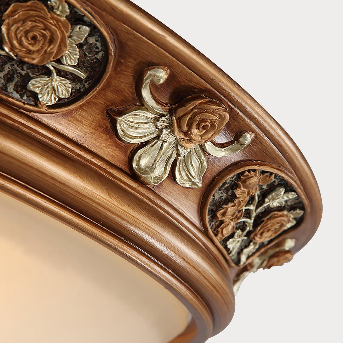 Cilene Vintage Luxury Recessed Resin Ceiling Light