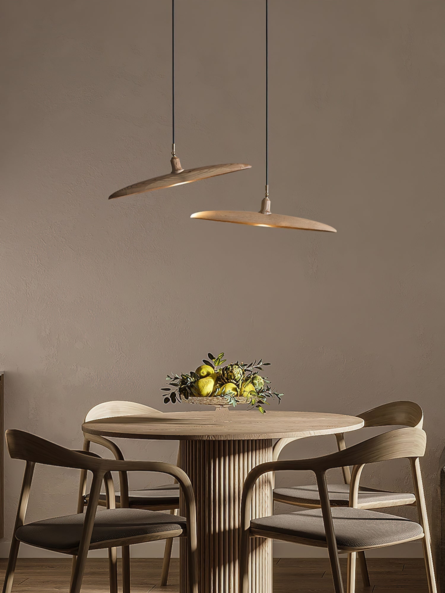 Zelirira Blade Wood Pendant Light