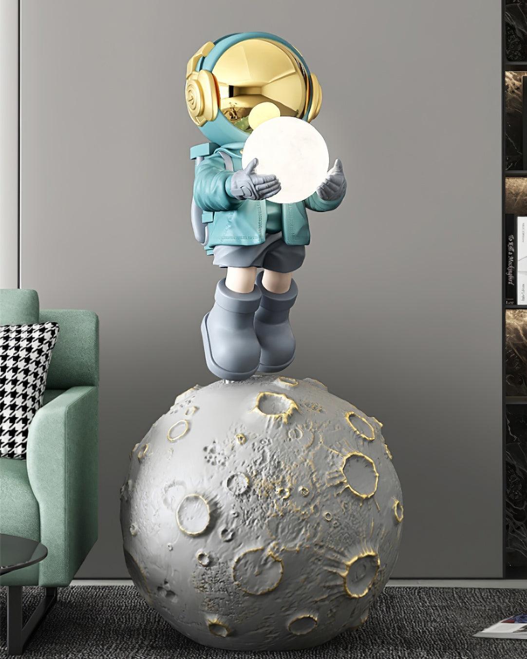 Lucelora Modern Resin Floor Lamp