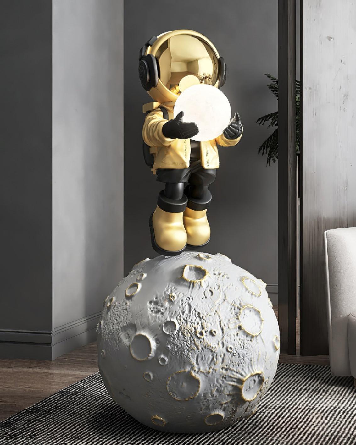 Lucelora Modern Resin Floor Lamp