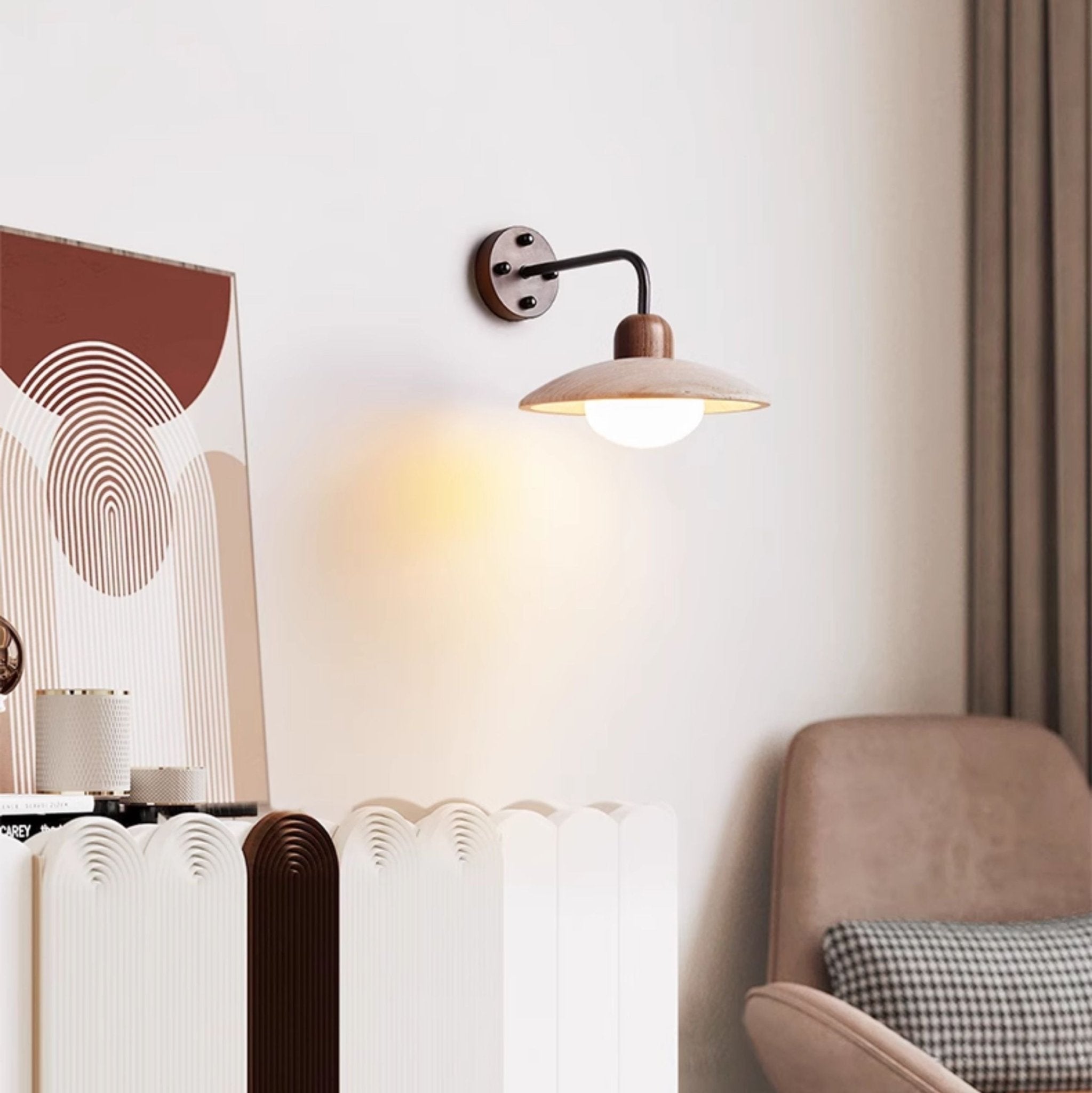 Lumicrest Dome Arm Indoor Wall Light