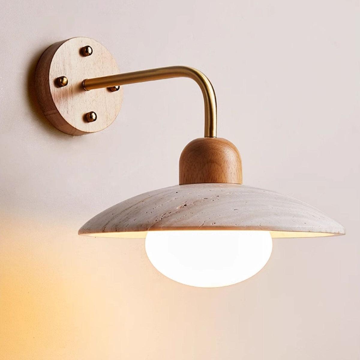 Lumicrest Dome Arm Indoor Wall Light