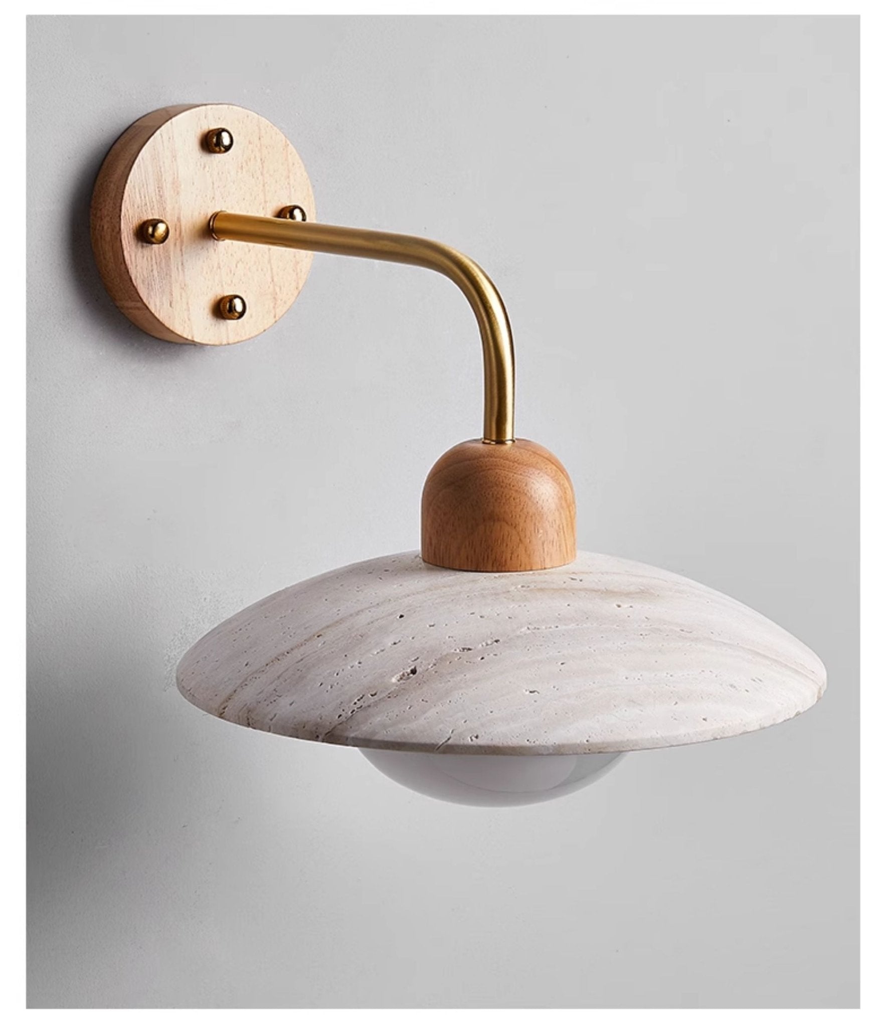 Lumicrest Dome Arm Indoor Wall Light