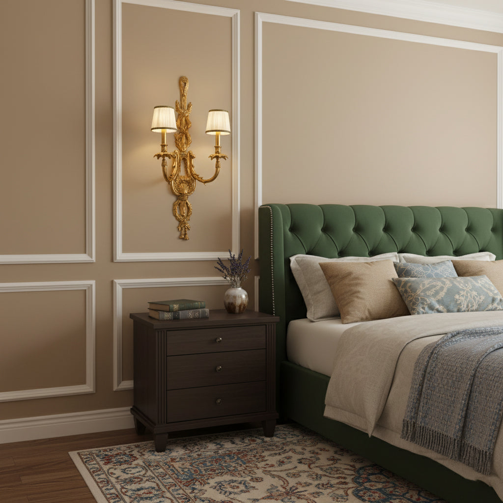 Oriinelle Brass Wall Lamp