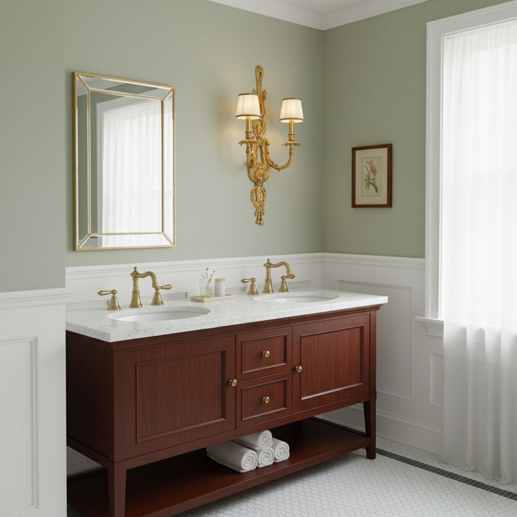 Oriinelle Brass Wall Lamp