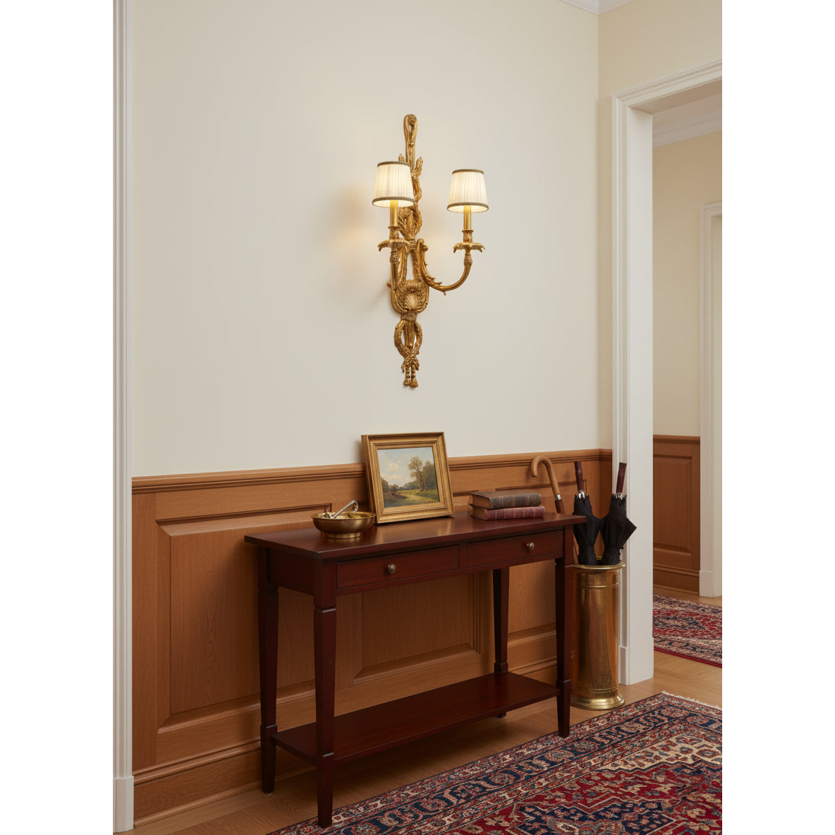 Oriinelle Brass Wall Lamp