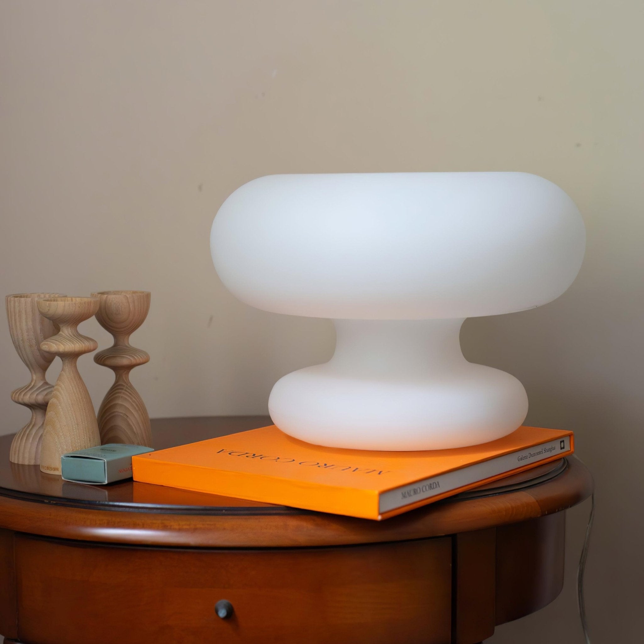 Liorirette Glass Contemporary Table Lamp