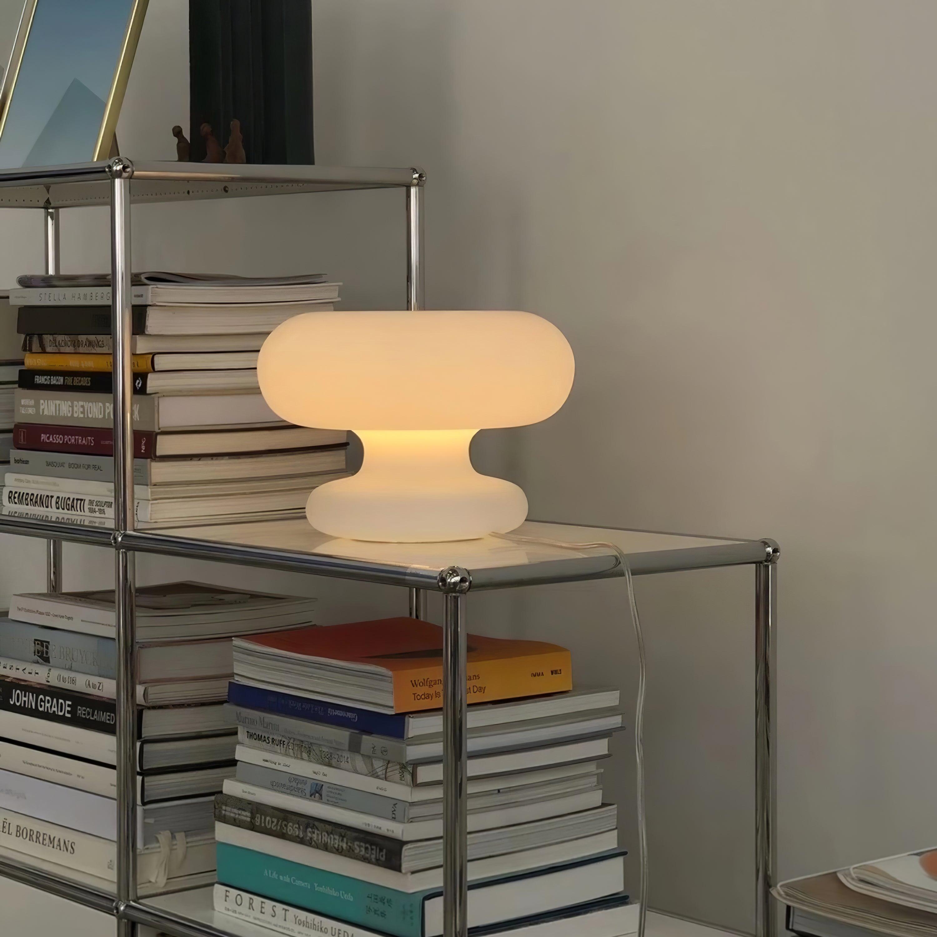Liorirette Glass Contemporary Table Lamp