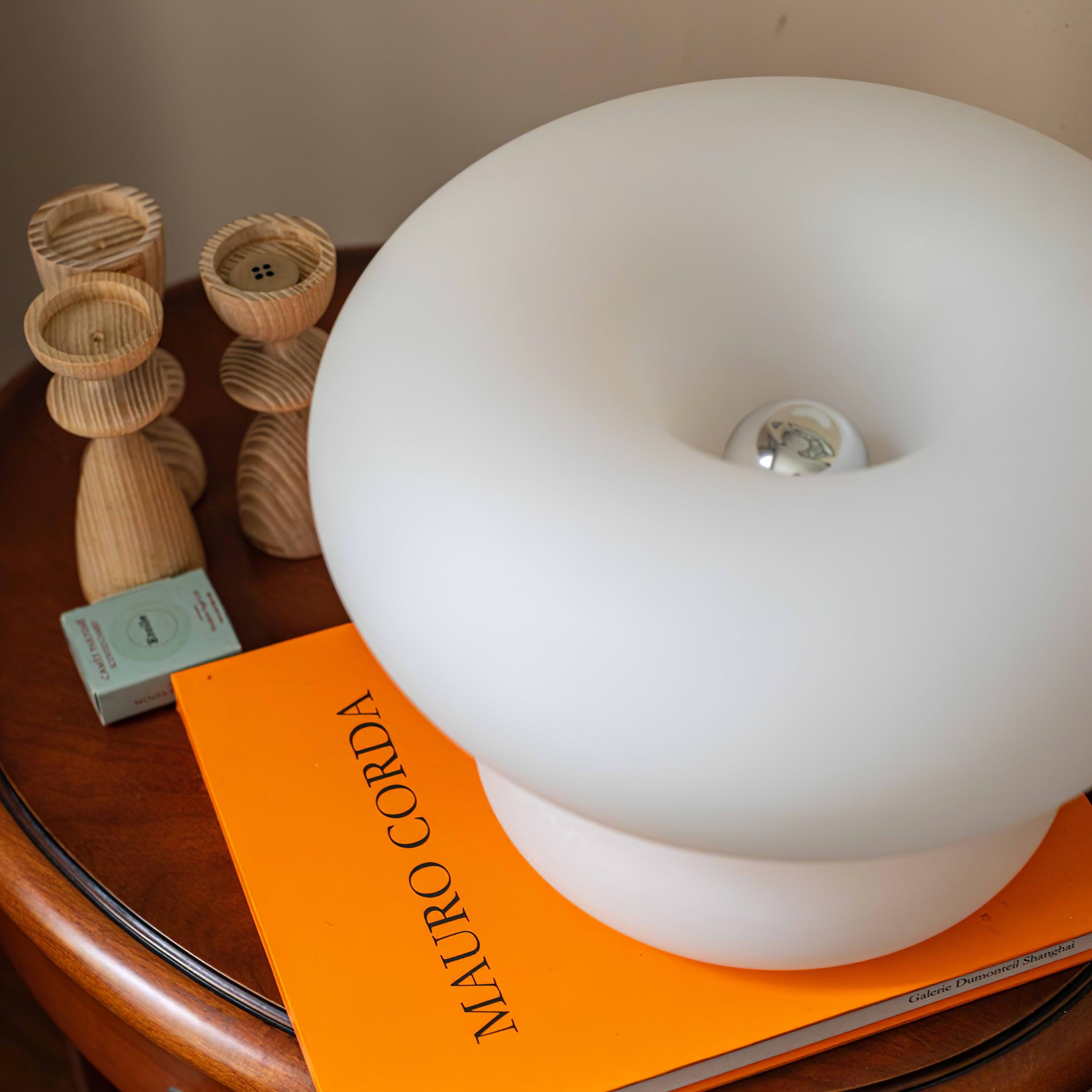 Liorirette Glass Contemporary Table Lamp