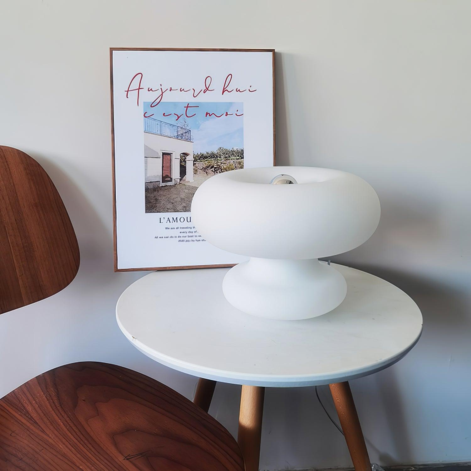 Liorirette Glass Contemporary Table Lamp