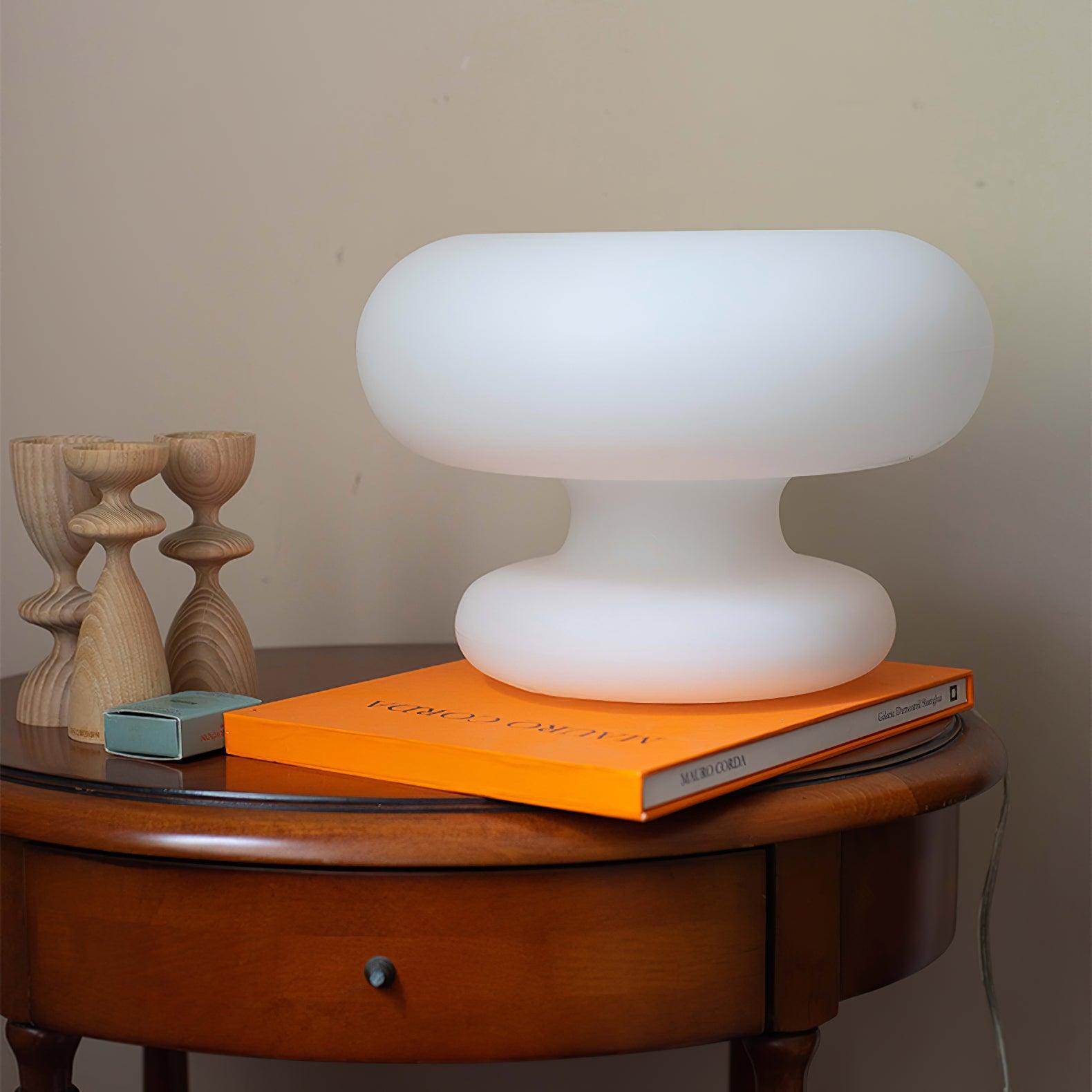 Liorirette Glass Contemporary Table Lamp