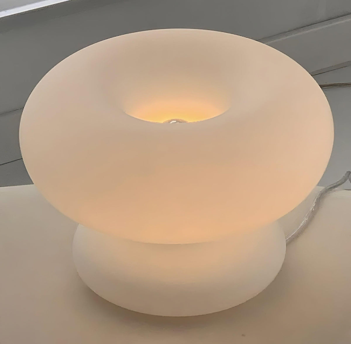 Liorirette Glass Contemporary Table Lamp