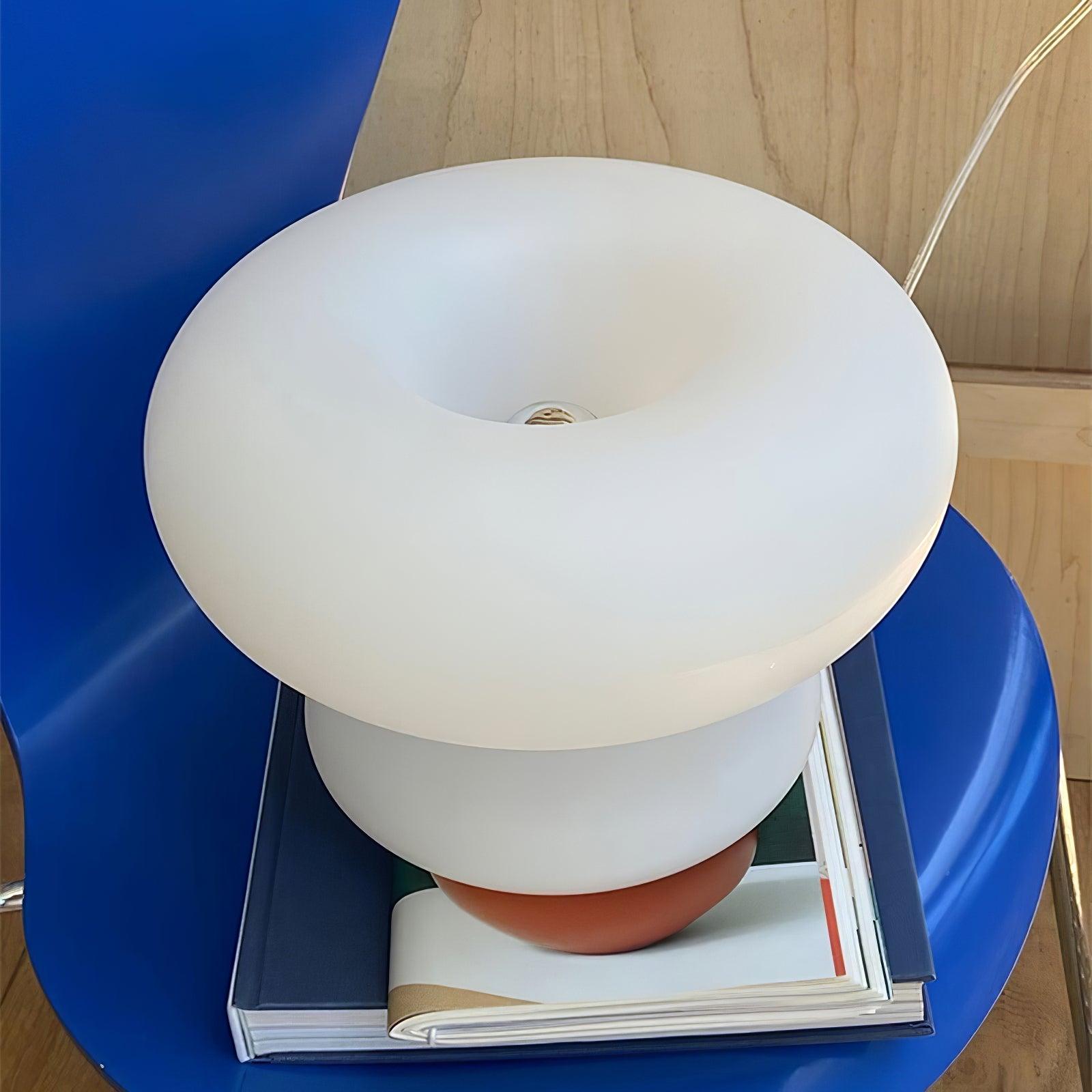 Liorirette Glass Contemporary Table Lamp