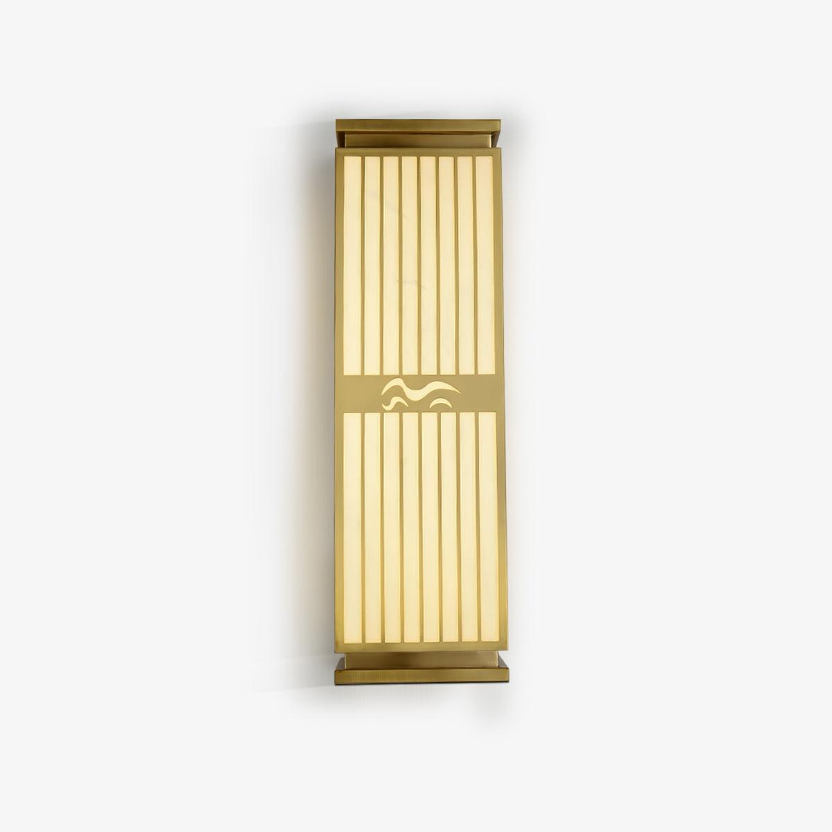 Aurirenne Wall Light Brass Oriental for Entryway