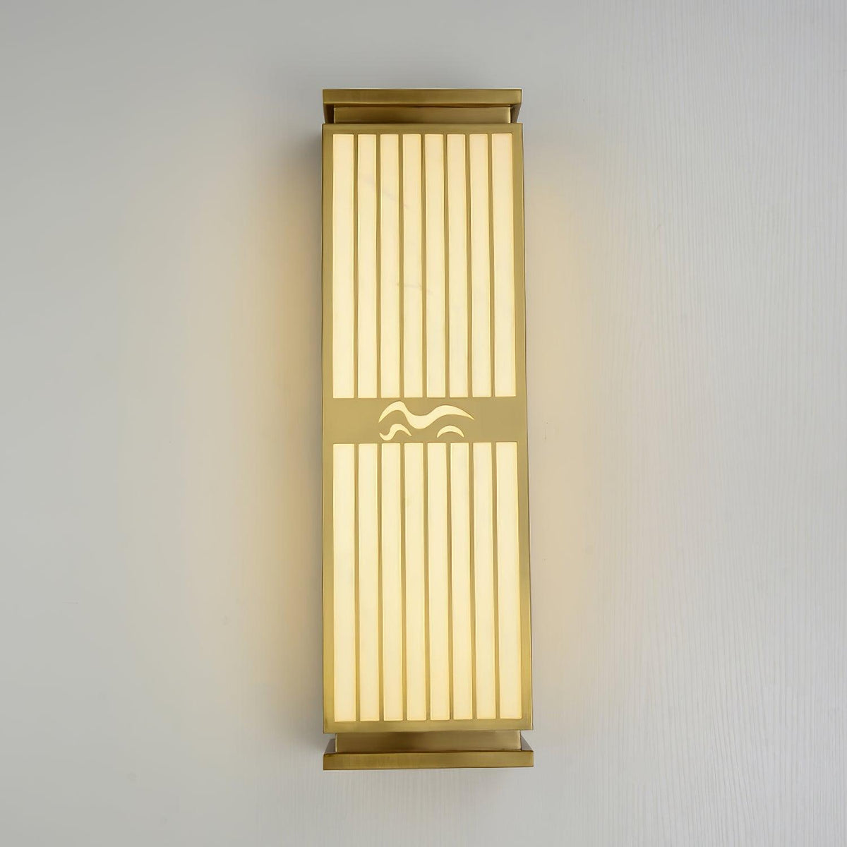 Aurirenne Wall Light Brass Oriental for Entryway