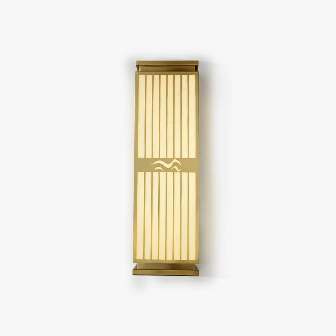Aurirenne Wall Light Brass Oriental for Entryway