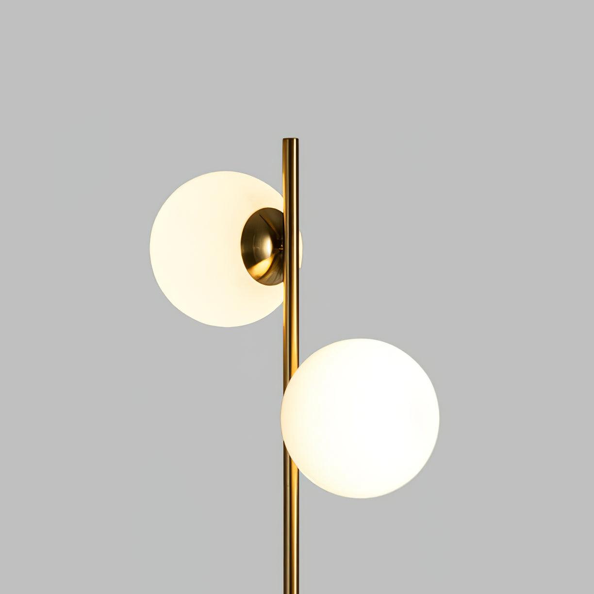 Myliryre Mid Century Brass Floor Lamp