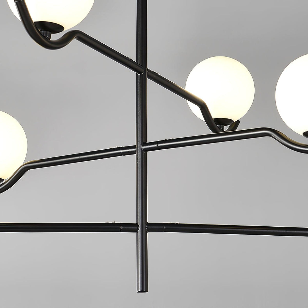 Kominex Pendant Lamp Frame Black Glass