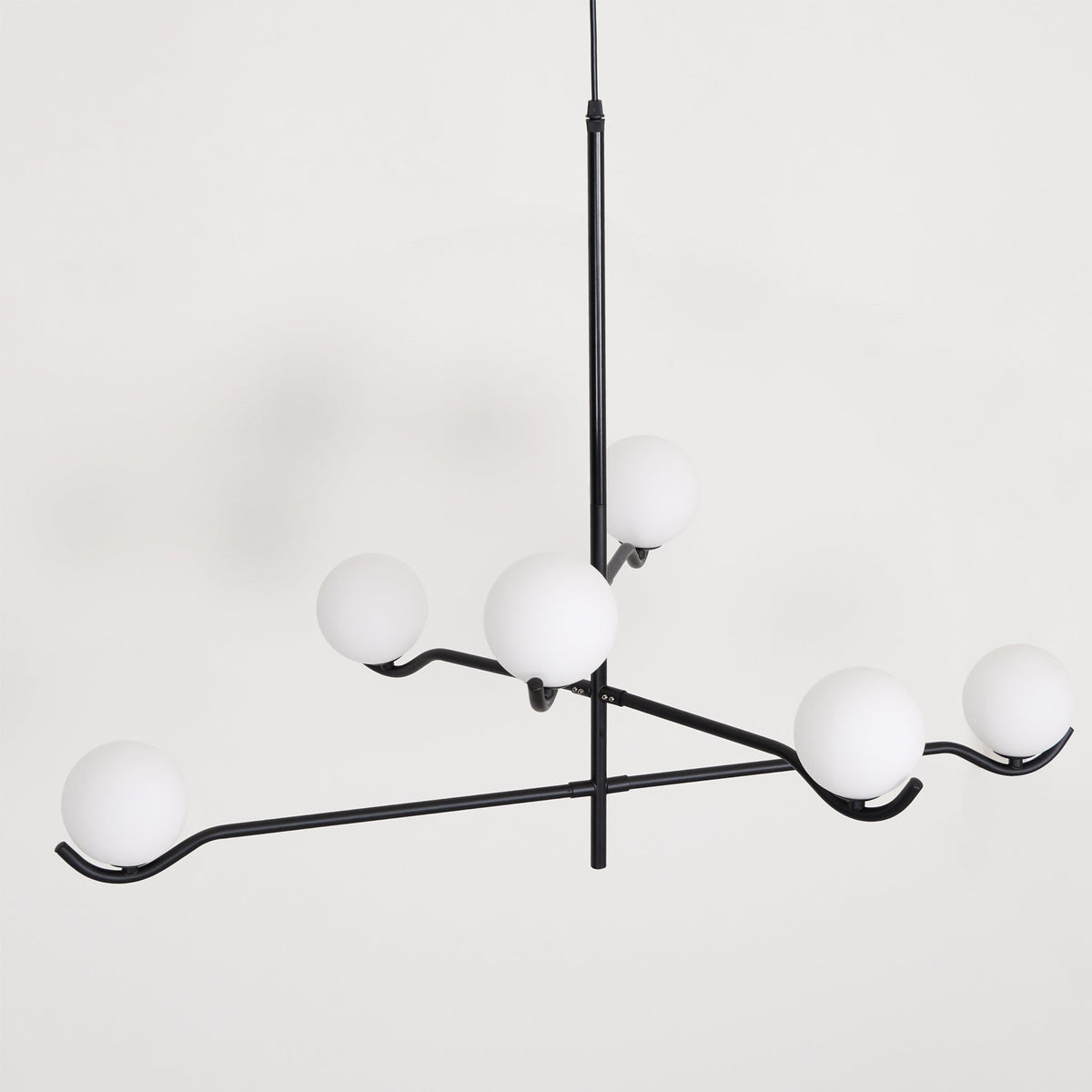 Kominex Pendant Lamp Frame Black Glass