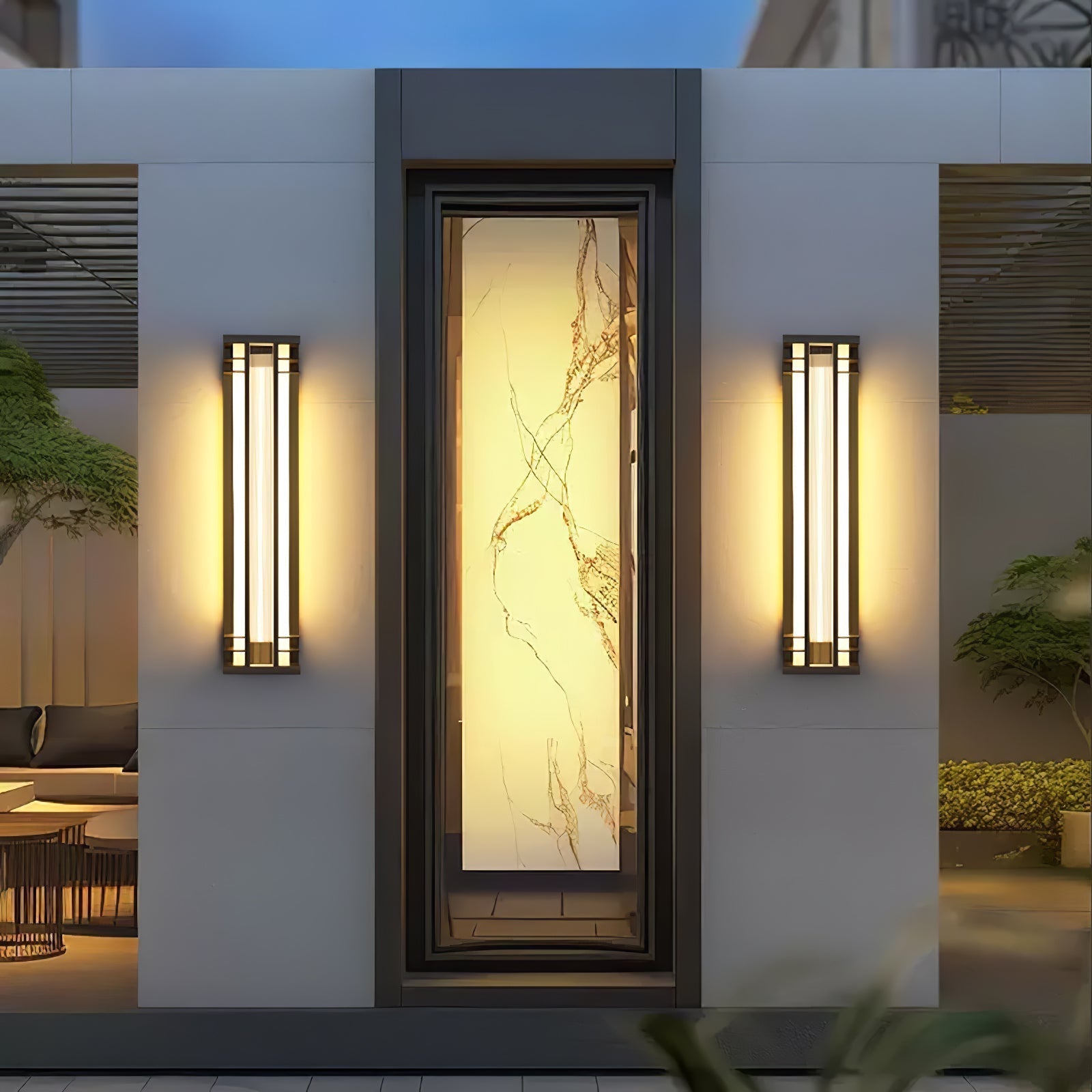 Colire Unique Double Axis Outdoor Wall Lamp - Neutral Decor