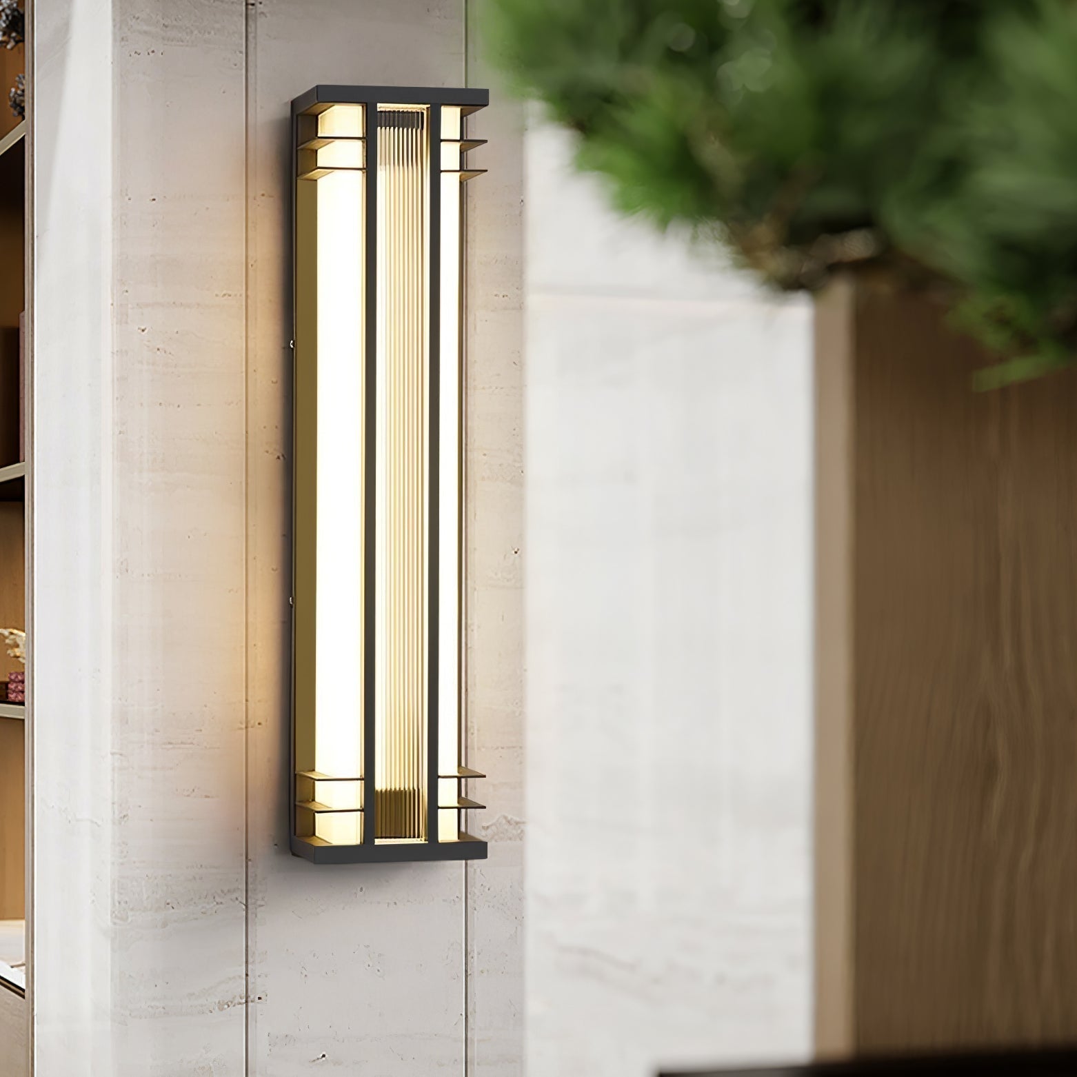 Colire Unique Double Axis Outdoor Wall Lamp - Neutral Decor