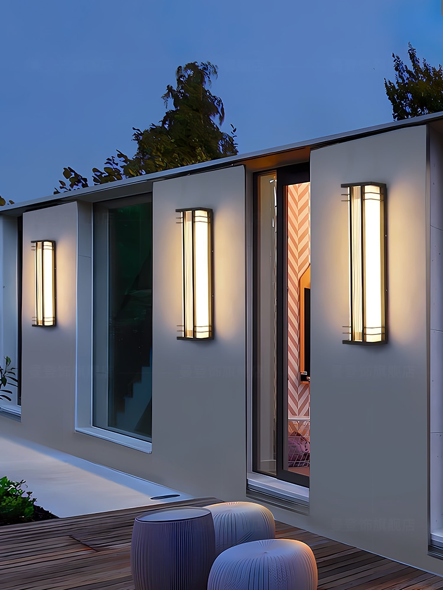 Colire Unique Double Axis Outdoor Wall Lamp - Neutral Decor