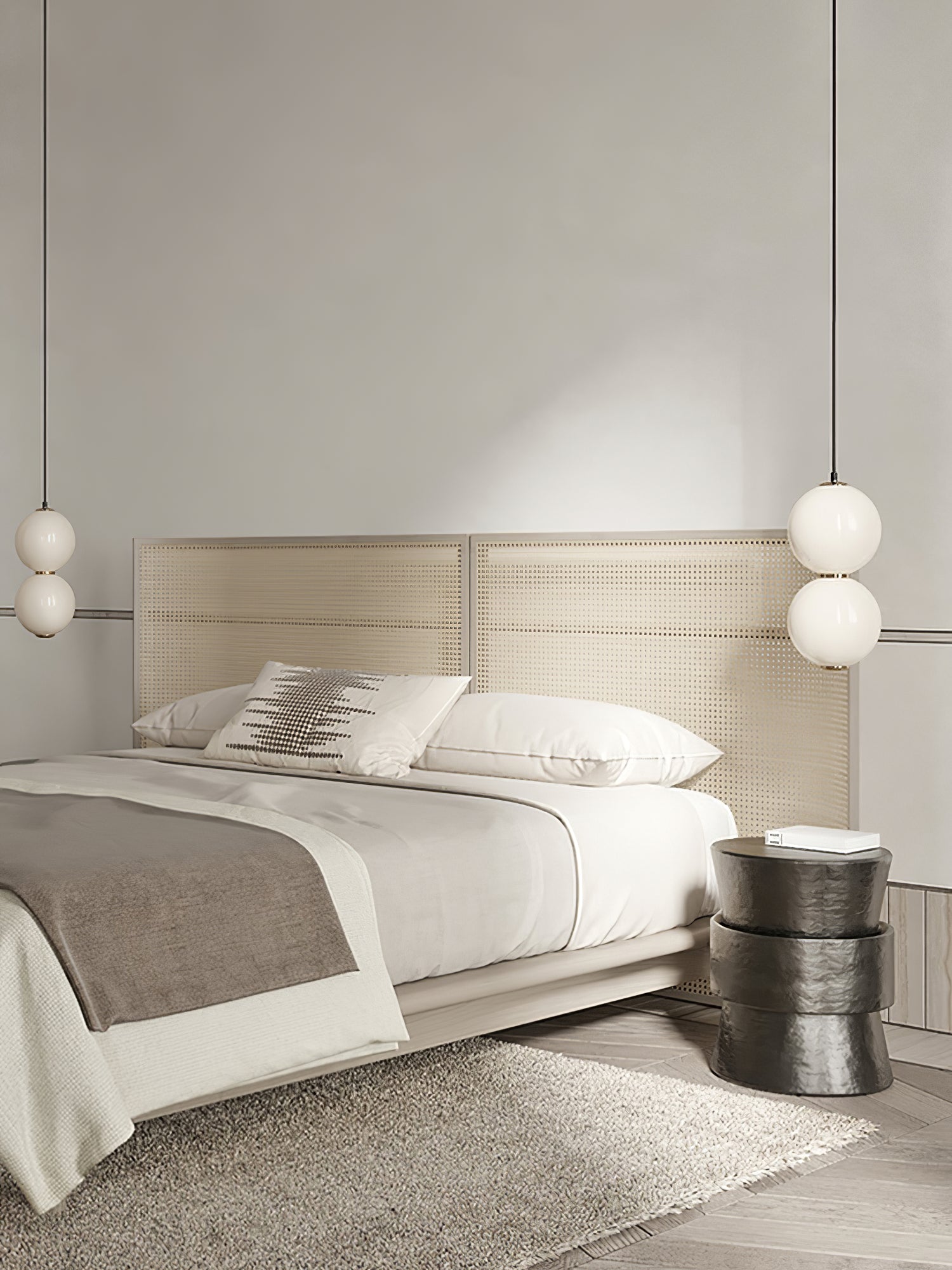 Frankie Minimalist Glass Pendant Light