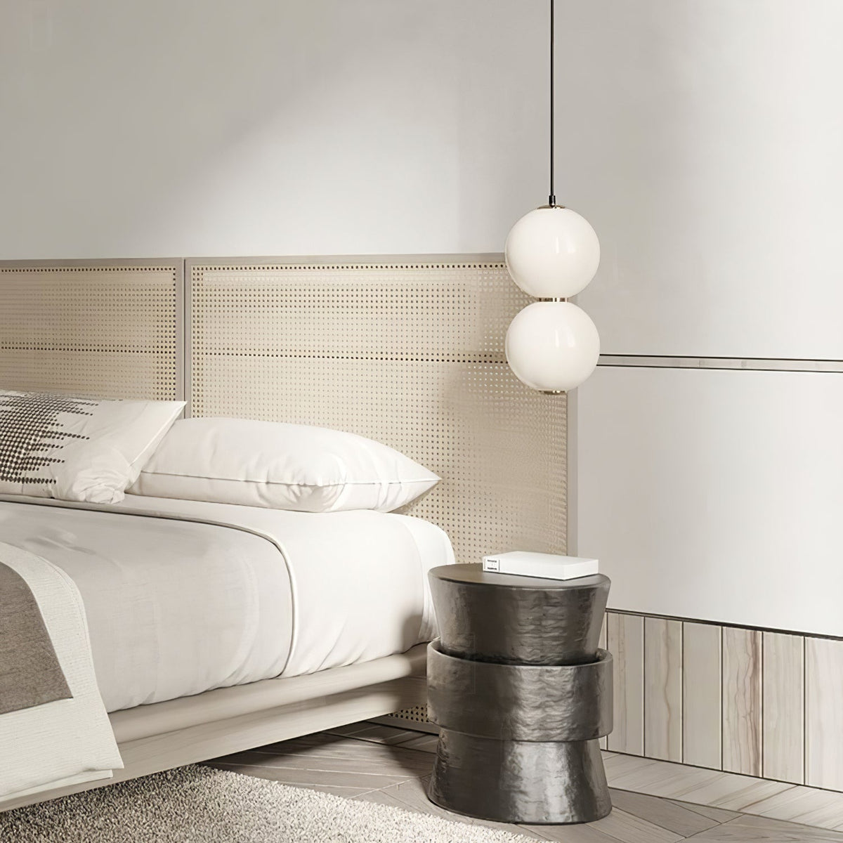 Frankie Minimalist Glass Pendant Light