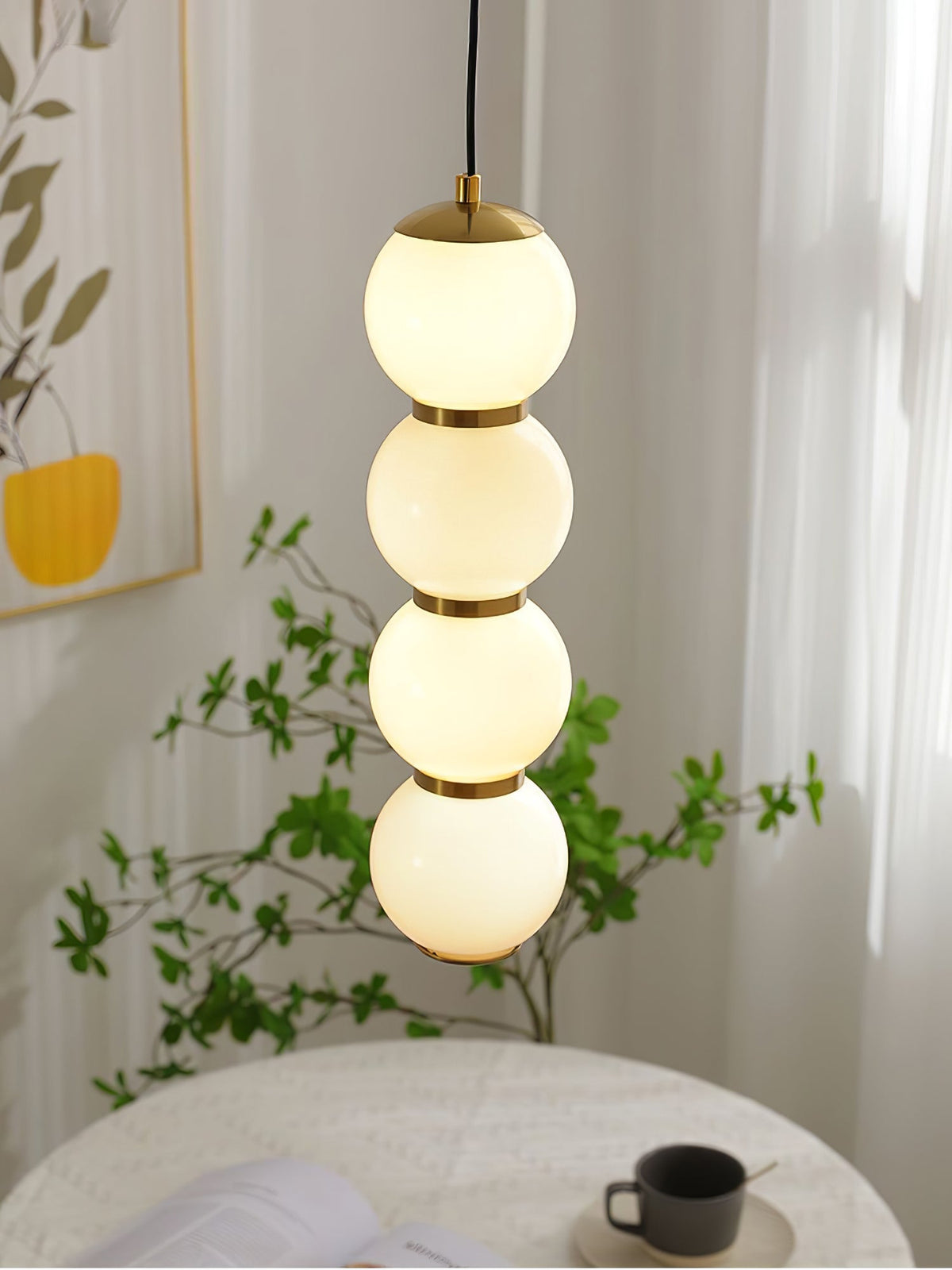 Frankie Minimalist Glass Pendant Light