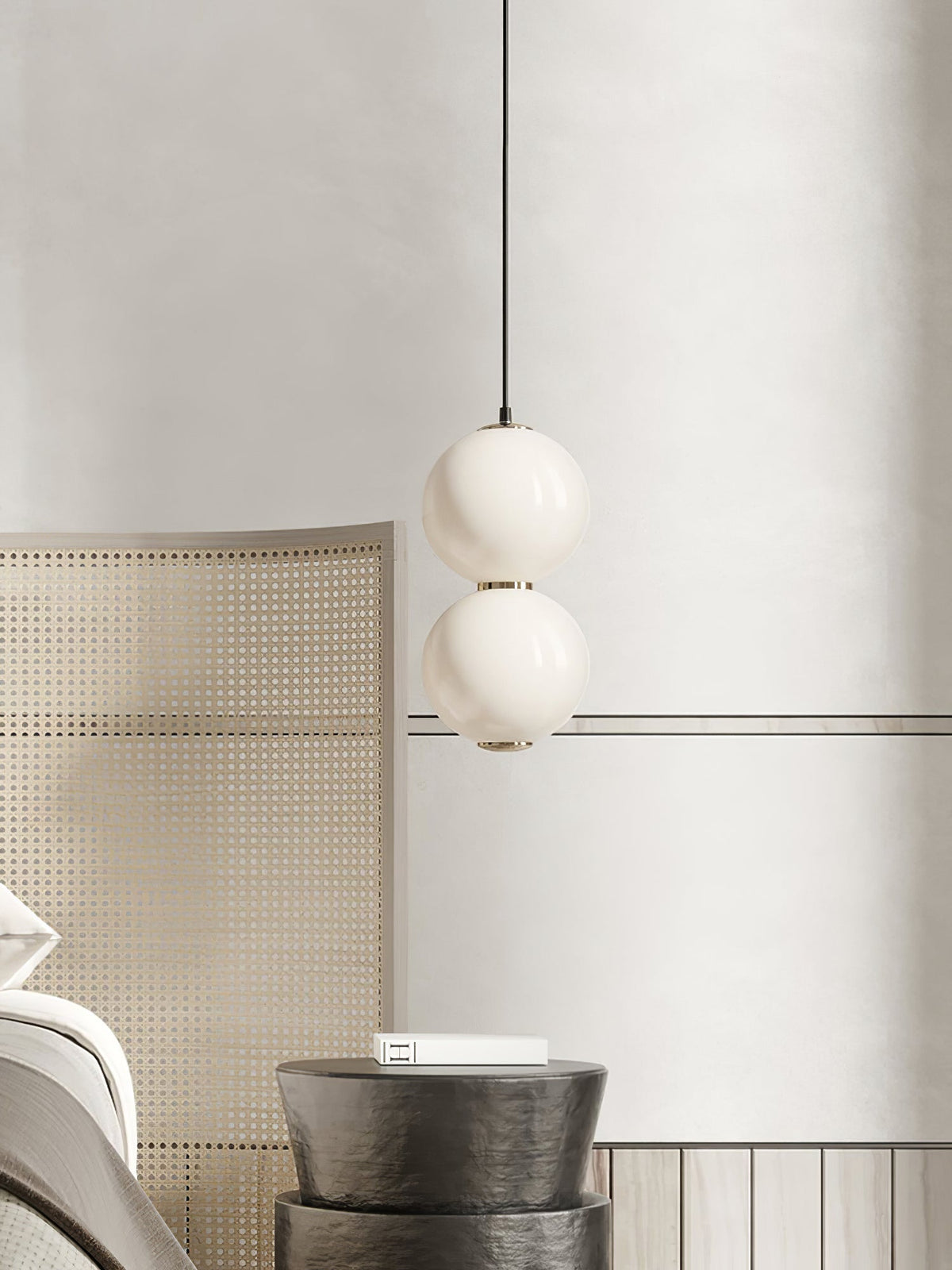 Frankie Minimalist Glass Pendant Light