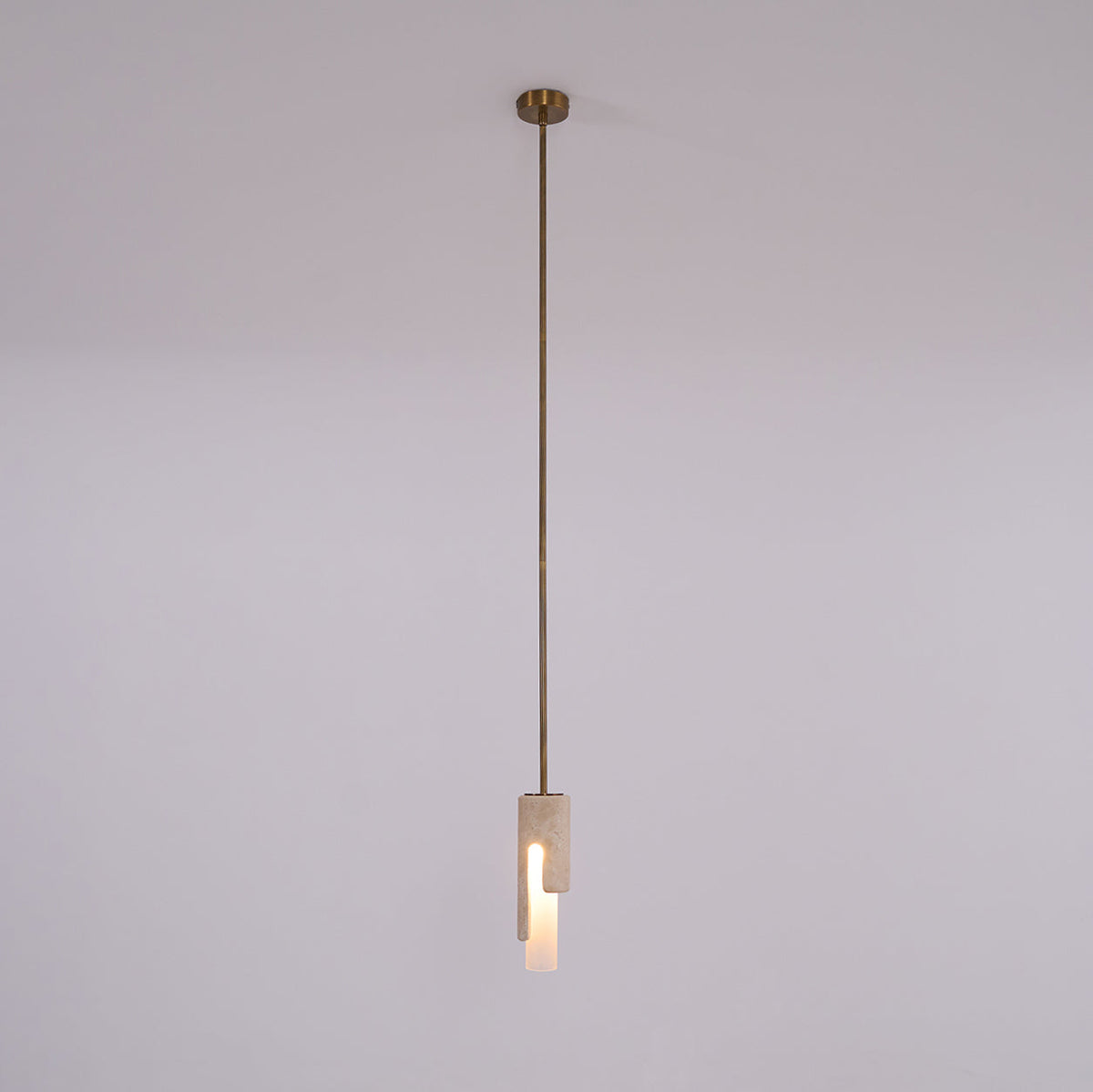 Elix Modern Minimalist Marble Glass Pendant Lamp
