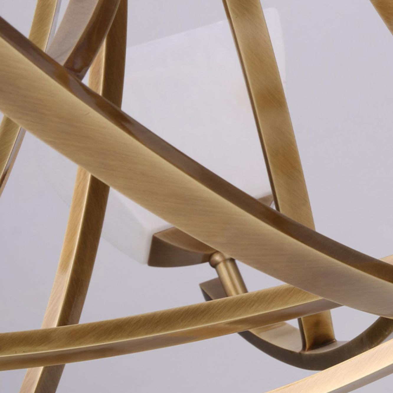 Crown Classic Brass Chandelier
