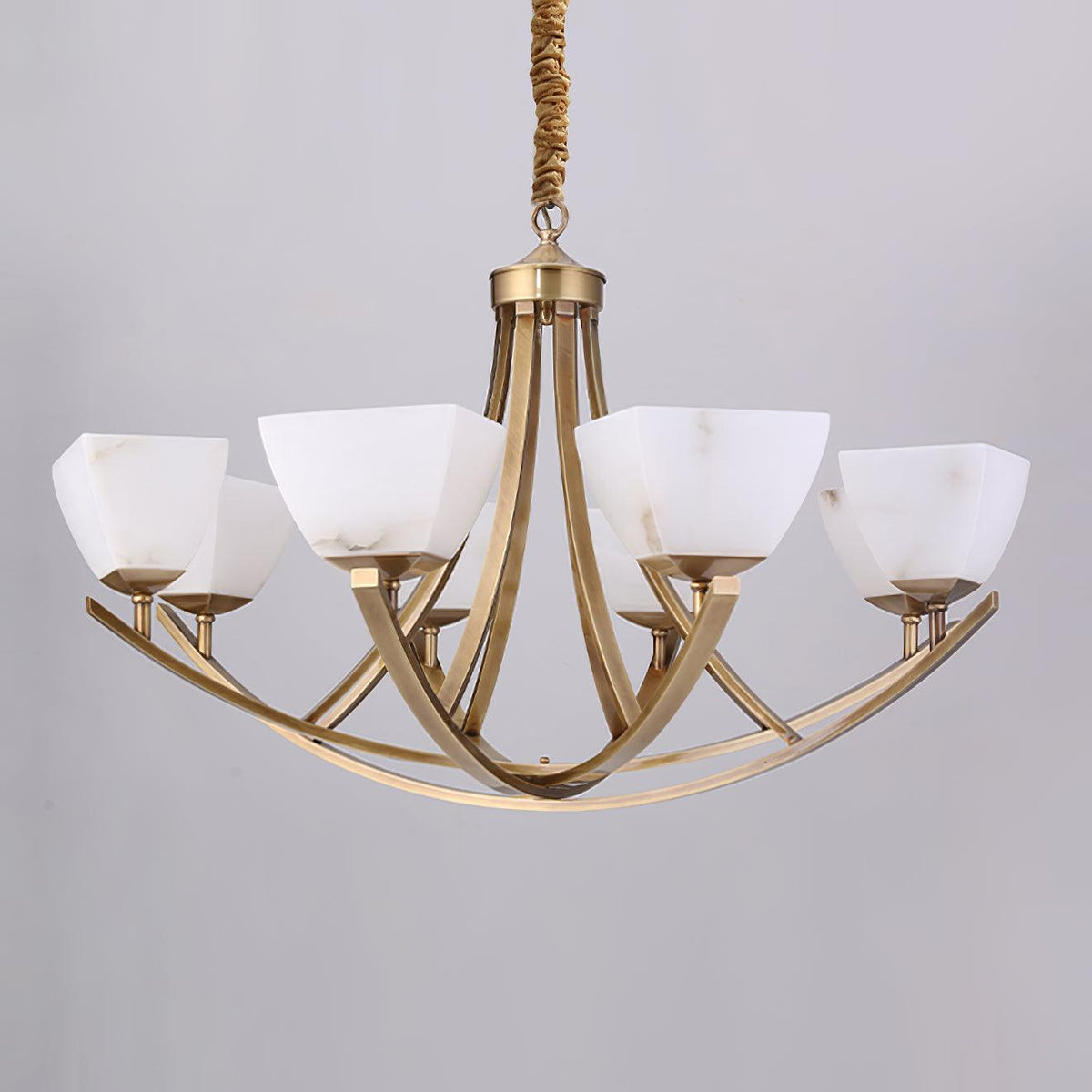 Crown Classic Brass Chandelier