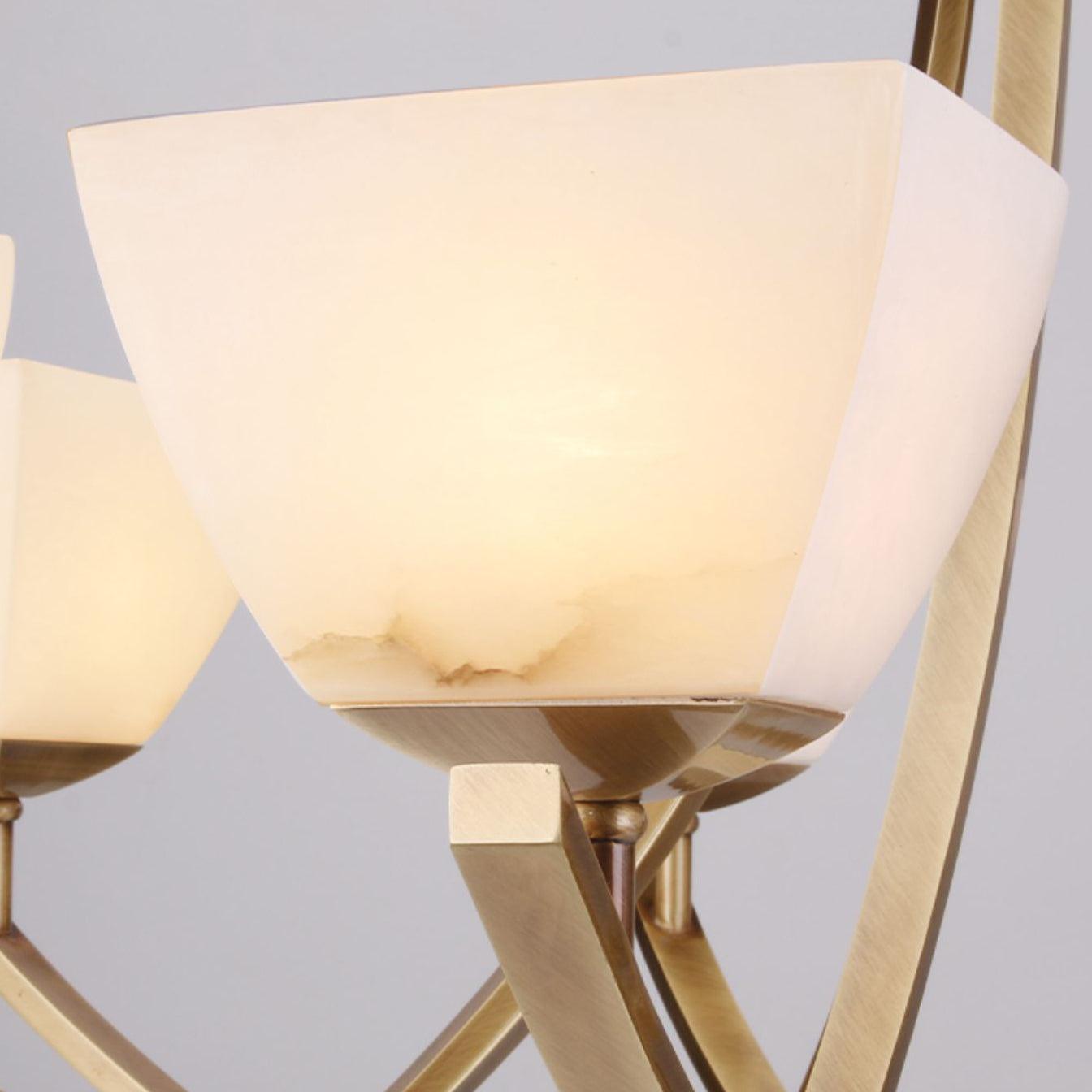 Crown Classic Brass Chandelier