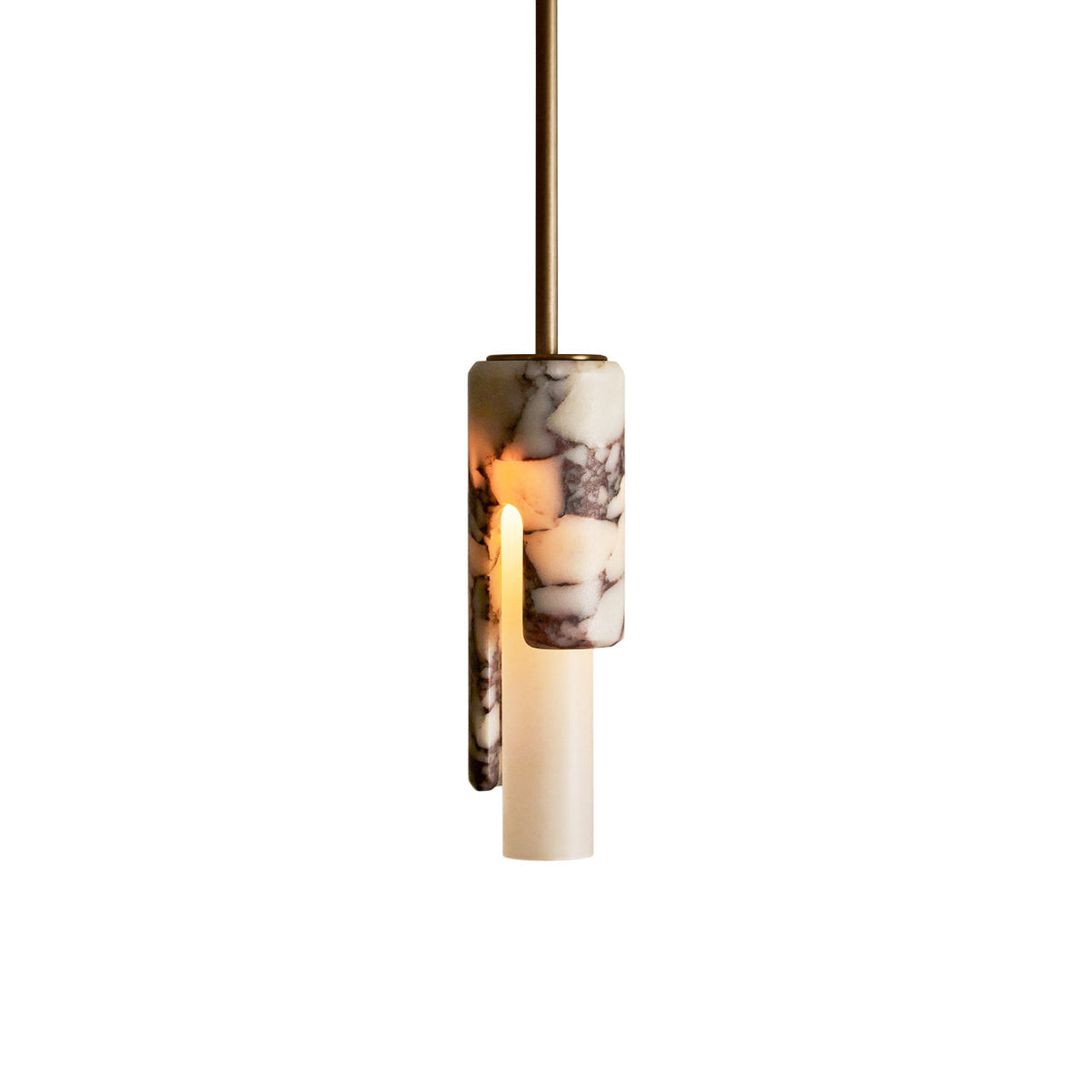 Elix Modern Minimalist Marble Glass Pendant Lamp