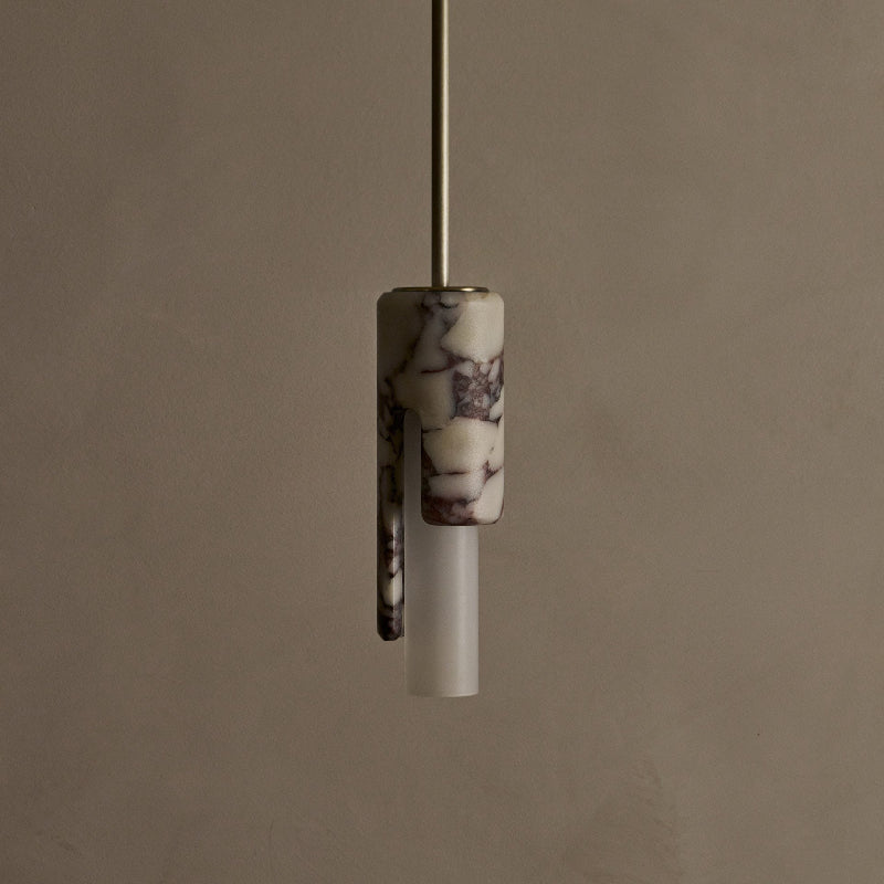 Elix Modern Minimalist Marble Glass Pendant Lamp