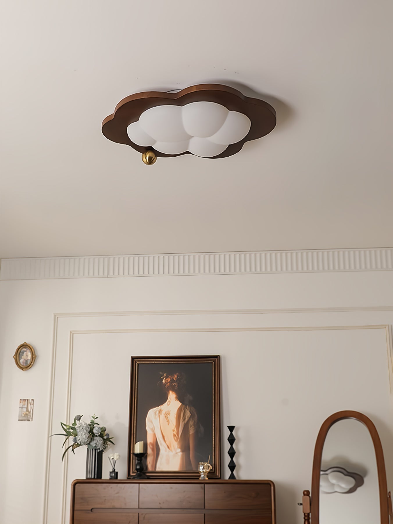 Ivaren Premium Nordic Art Wood Ceiling Light