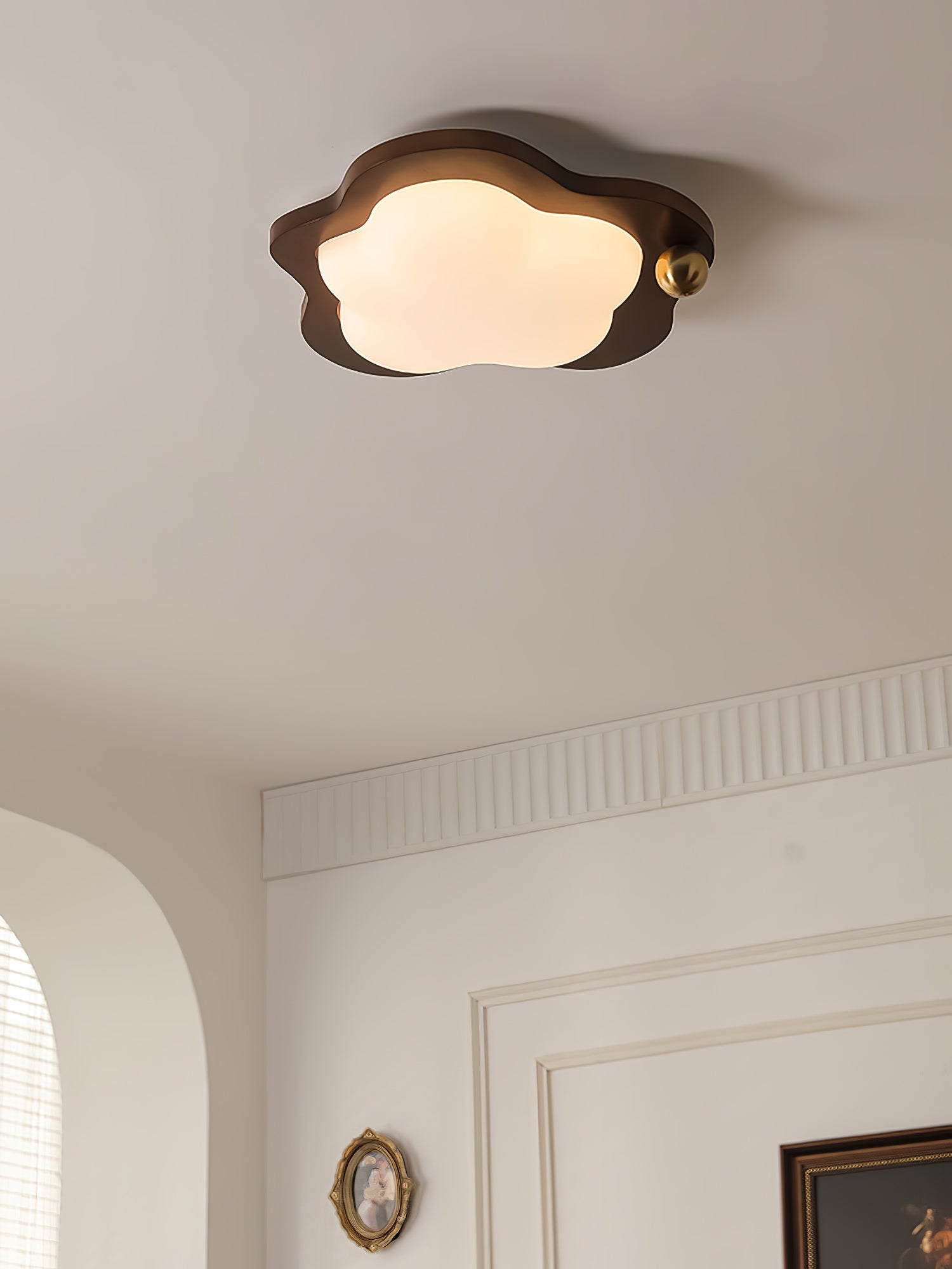 Ivaren Premium Nordic Art Wood Ceiling Light